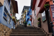 Leere Straßen in Guayaquil