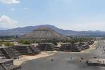 Teotihuacán - Sonnenpyramide