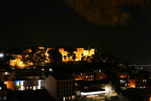 Lissabon - Blick zum Castelo de São Jorge